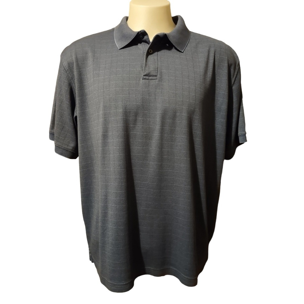 Ron Chereskin Polo Shirt Men's Sz Adult XLarge Short Sleeves Collared Golf Blue